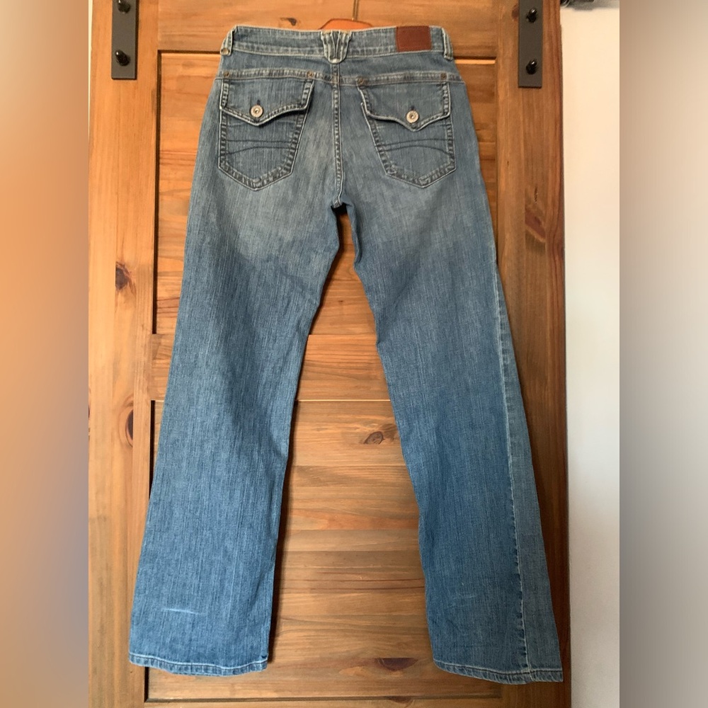 Tommy Hilfiger Red Label Denim Women low Rise jeans size 28 flare - Picture 3 of 10